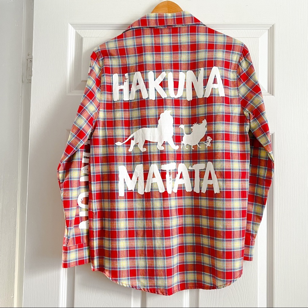 Cakeworthy x Disney - The Lion King Hakuna Matata Flannel NWOT